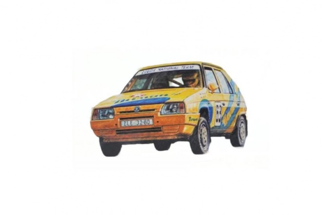 Škoda Favorit Rallye 96 építőkészlet