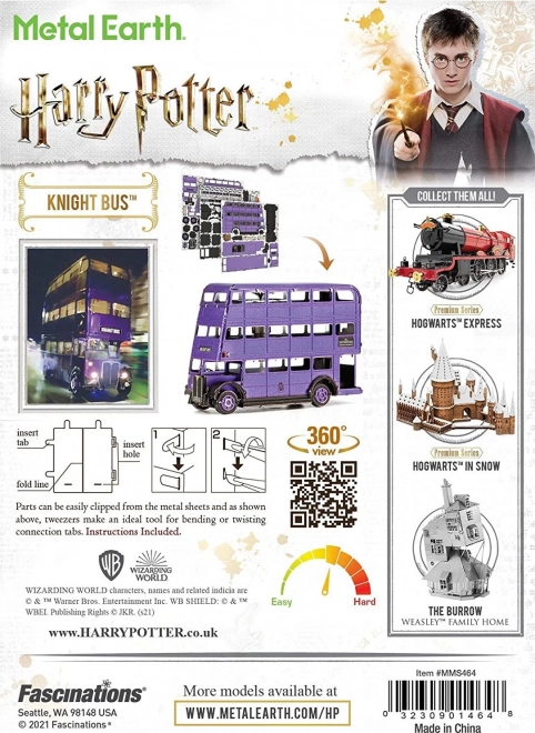 Metal Earth 3D puzzle Harry Potter: Záchranný Busz