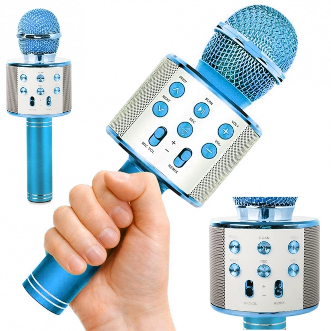 Vezeték nélküli Karaoke Mikrofon Bluetooth Hangszóróval