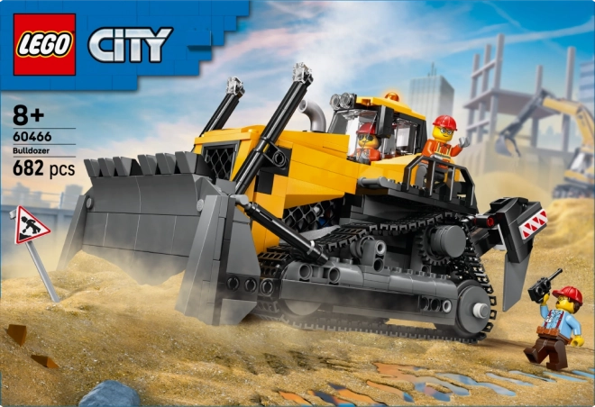 LEGO City Sárga buldózer