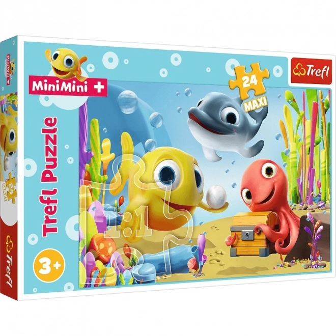 Rybka MiniMini MAXI 24 darabos puzzle