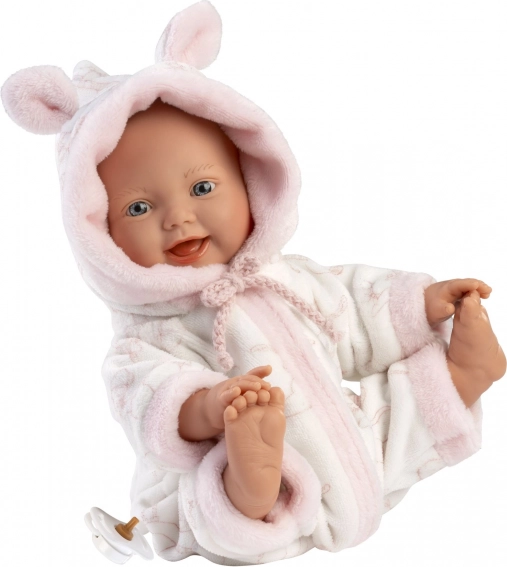 Llorens Kis Baba élethű baba puha textil testtel