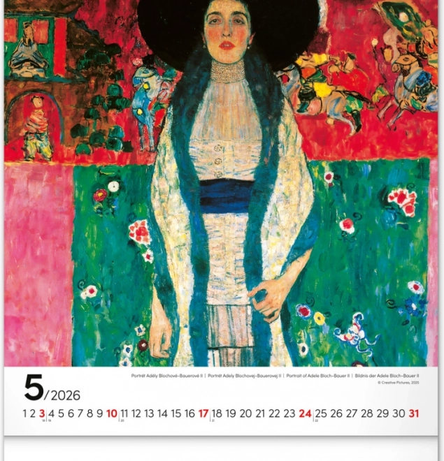 Falik naptár Gustav Klimt 2026
