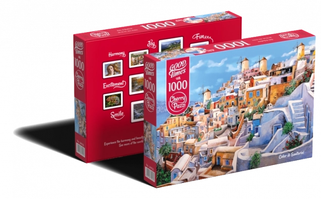 Santorini színei puzzle 1000 darabos