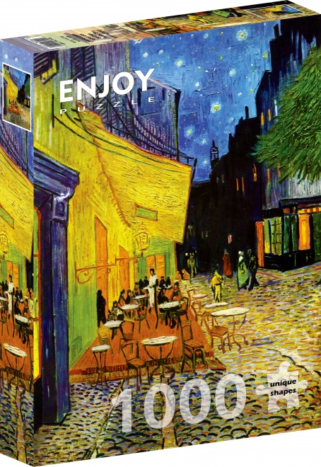 Van Gogh Kávéház terasza éjjel 1000 darabos puzzle