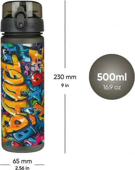 BAAGL Skatepark 500 ml Tritán palack