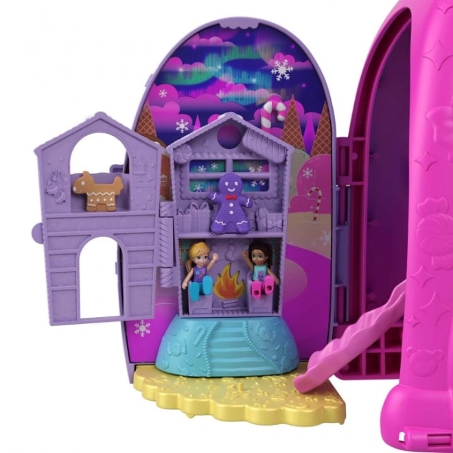 Polly Pocket megbízható maci játékszett szuper meglepetésekkel