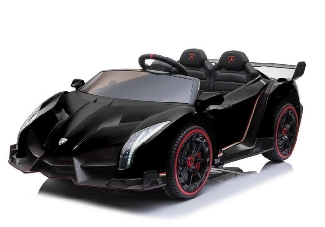 Lamborghini Veneno  gyerek akkumulátoros autó fekete