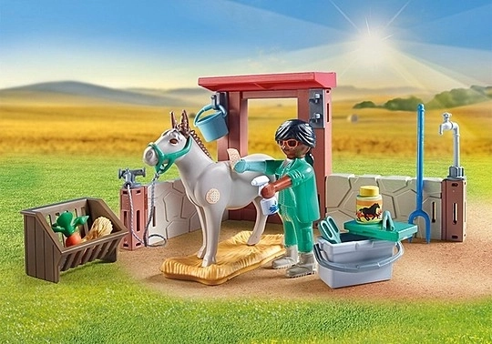 Állatorvos szamarakkal - PLAYMOBIL kezdőcsomag