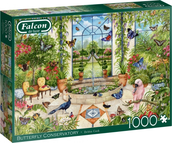 Falcon Puzzle Pillangós Üvegház 1000 Darabos