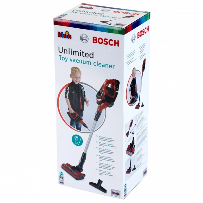 Bosch játék porszívó Unlimited piros