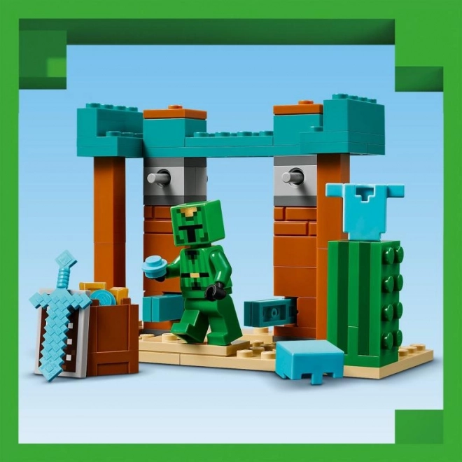 Lego Minecraft Sivatagi Portya Kaland
