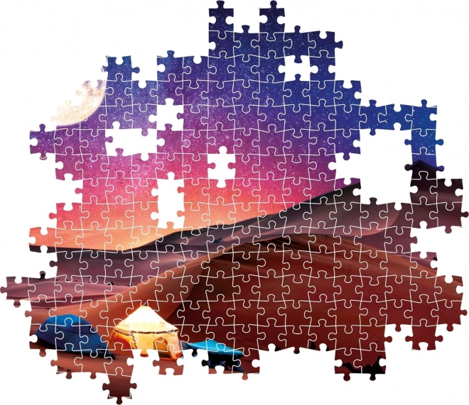 Clementoni Peace Collection - Álomban a csillagos ég alatt Puzzle 500 darabos