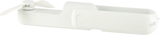 Hordozható összecsukható mini ventilátor USB 2 az 1-ben fehér
