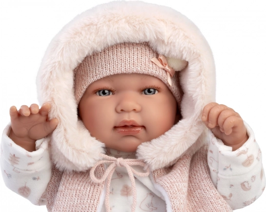 Llorens New Born élethű újszülött baba hangokkal