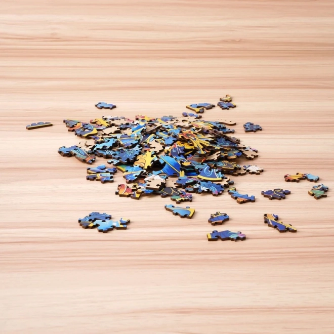Fa puzzle Morpho Helena pillangó