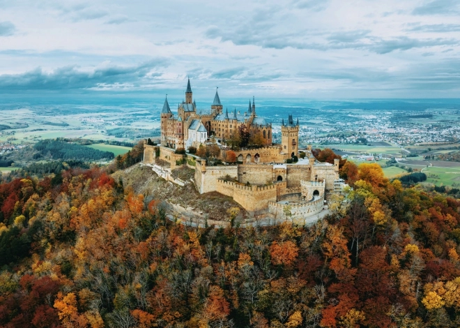 Ezerelemű puzzle - Hohenzollern-kastély, Németország