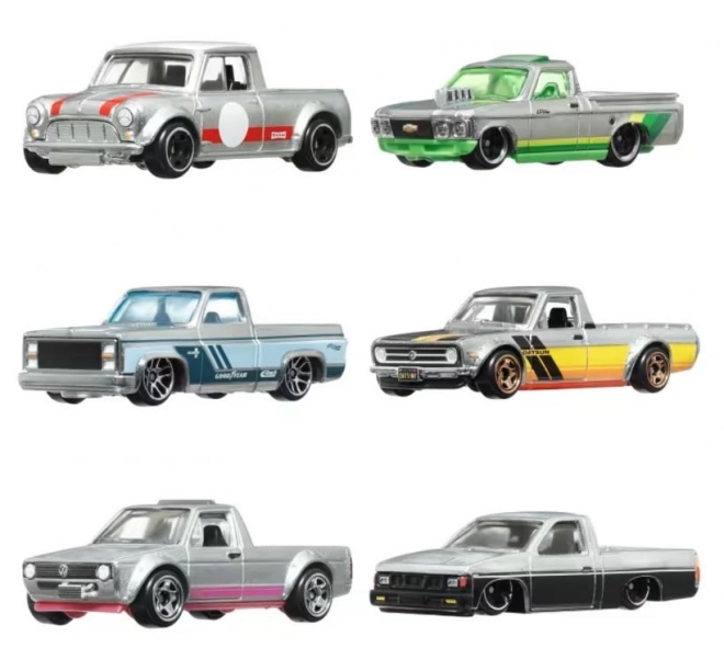 Sada 6 Aut Hot Wheels Zamac