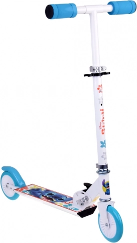 Összecsukható roller Disney STITCH fehér gyermekeknek 50 kg-ig