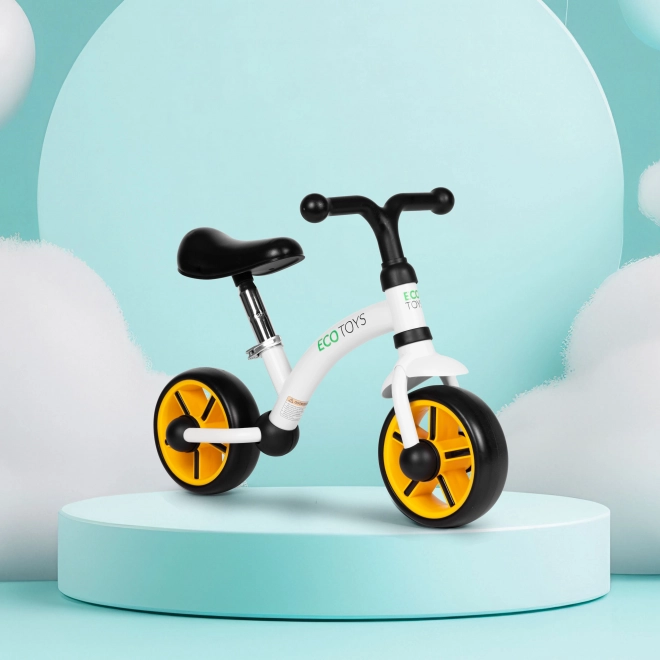 Gyerek futóbicikli fekete EVA kerekekkel - Ecotoys