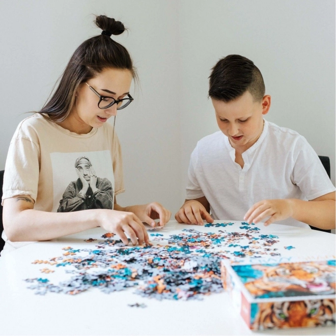 Őrült Formák Tigris Támadás Puzzle