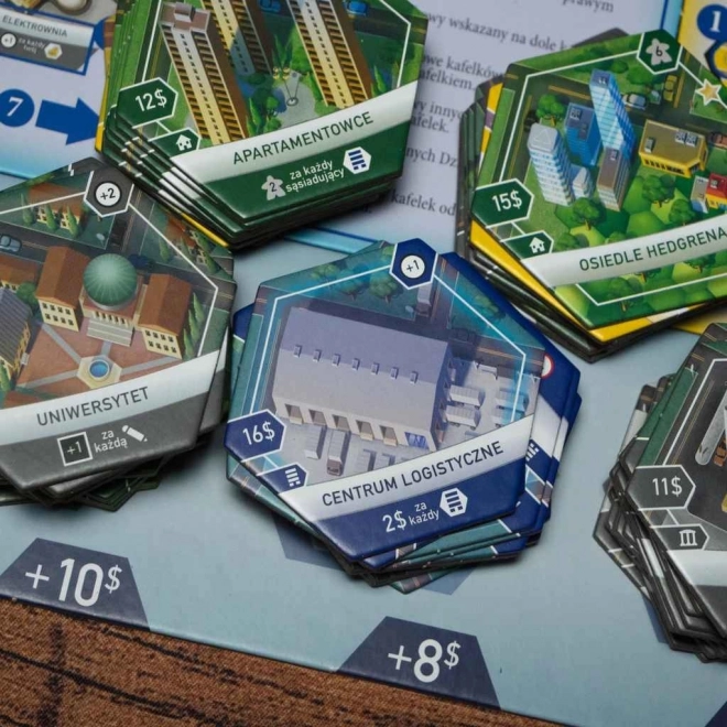 Strategiai társasjáték Suburbia
