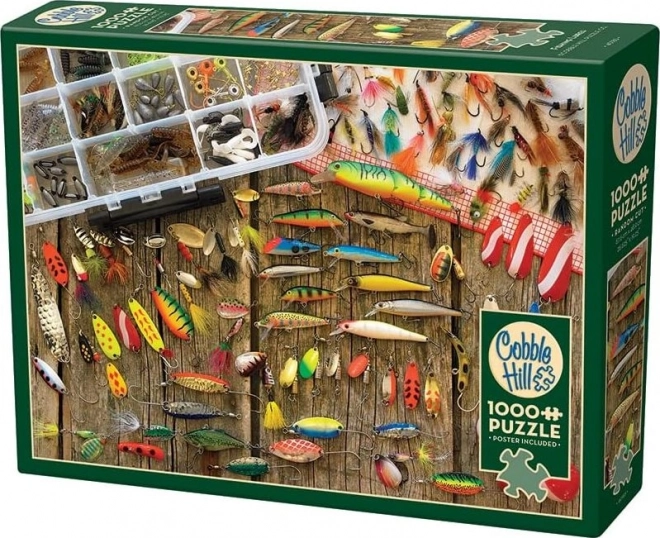 Cobble Hill horgászcsalik puzzle 1000 darabos