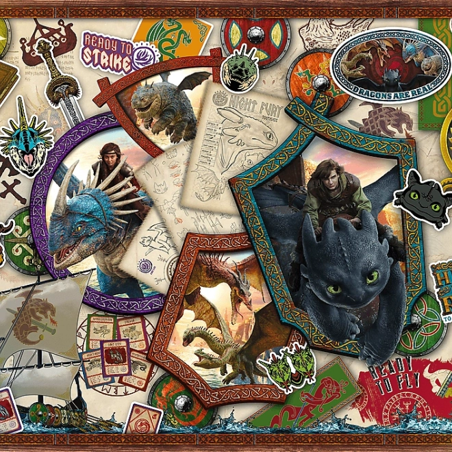 Hogyan neveld a sárkányodat 1000 darabos puzzle