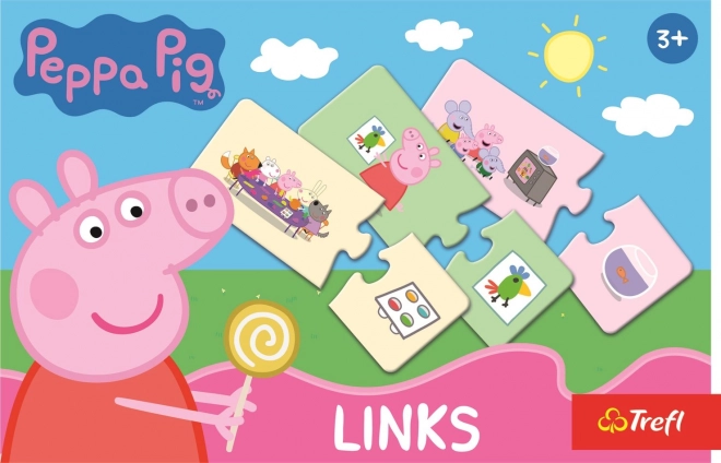 Peppa malac párosító puzzle 2x14 darabos