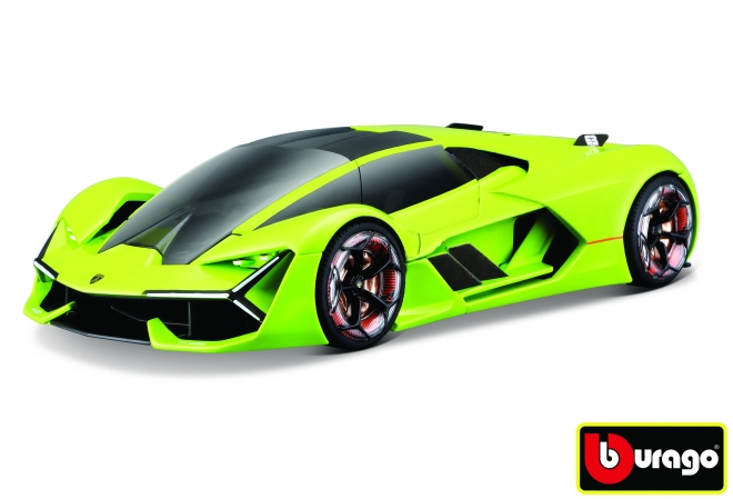 Bburago Lamborghini Terzo Millenio zöld modellautó