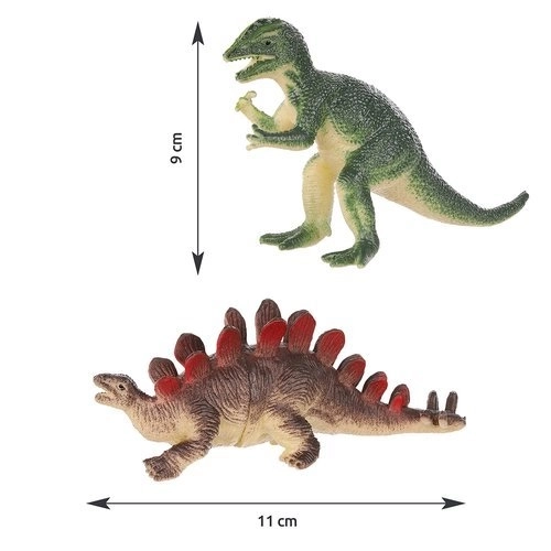 színes dinoszaurusz figura készlet