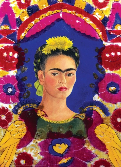 Eurographics Frida Kahlo portré puzzle keretben 1000 darab