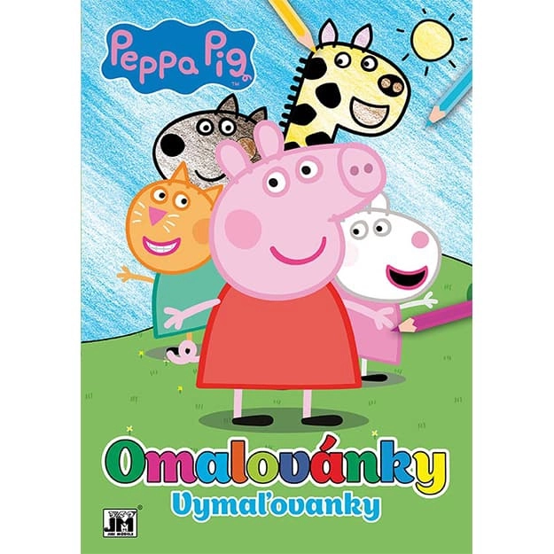 Peppa Malac színező A4