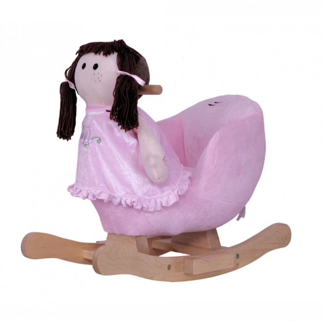 Hintaló játék Princess copfokkal