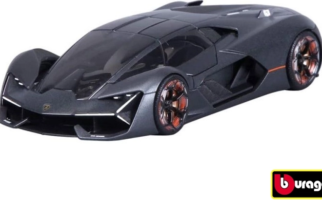 Fém kisautó Bburago 1:24 Lamborghini Terzo Millenio szürke