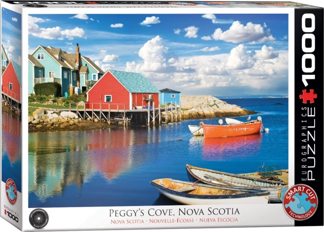 Peggy's Cove tengerparti puzzle EUROGRAPHICS 1000 darabos