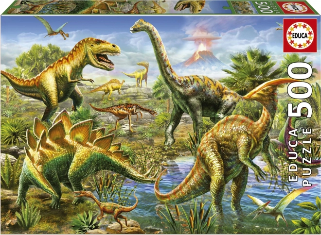 Jura Park puzzle 500 darabos