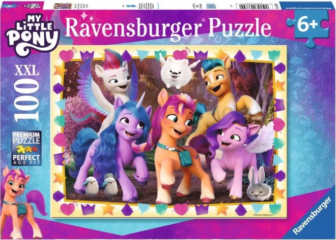 Ravensburger my little pony xxl puzzle 100 darabbal