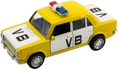 Rendőrautó VB Lada 1200 elemmel, hanggal és fényekkel