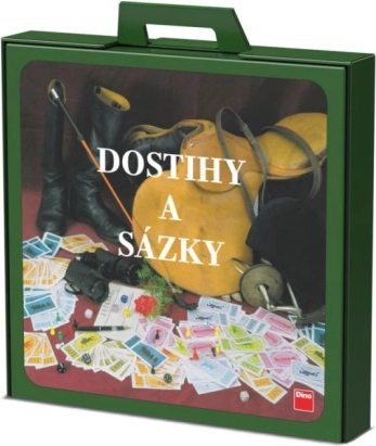 Dostihy a sázky Retro – családi társasjáték