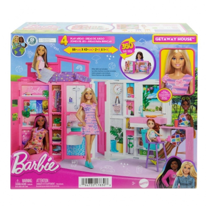 Barbie hangulatos babaház készlet