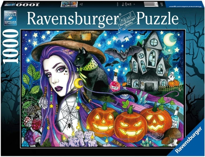 Ravensburger halloween puzzle 1000 darabos