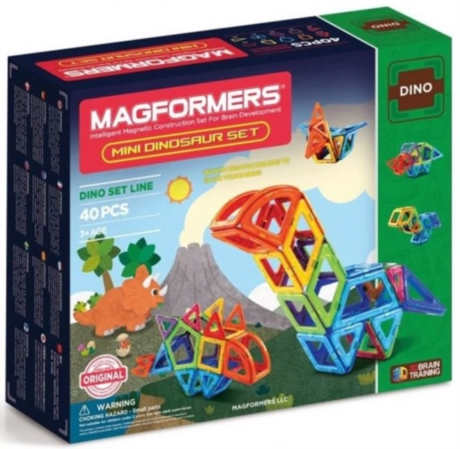 Magformers mini dinoszaurusz készlet