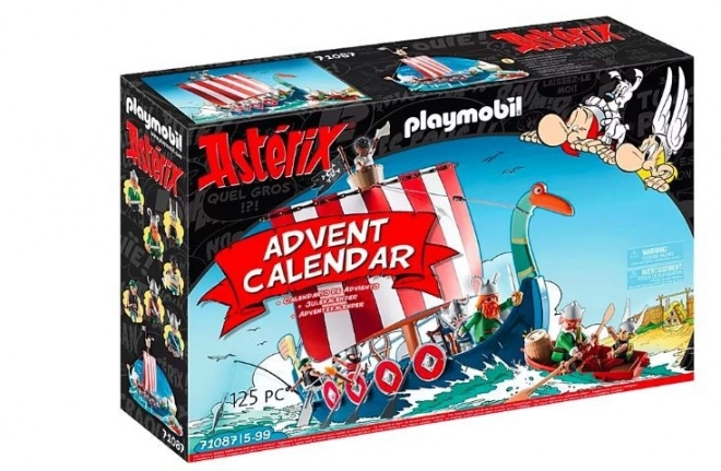 Kalóz adventi naptár Asterix figurákkal