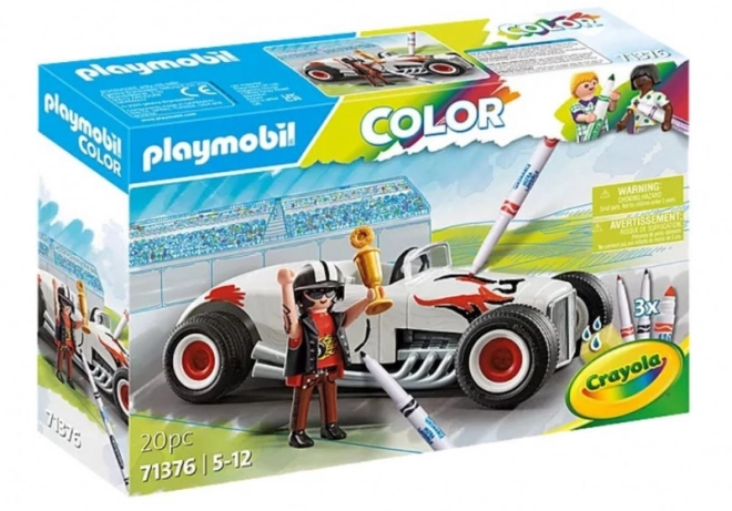 Színezhető Playmobil Hot Rod