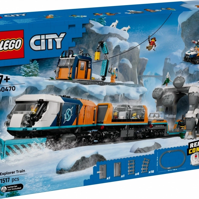 LEGO City Sarki expressz sarki kutatók