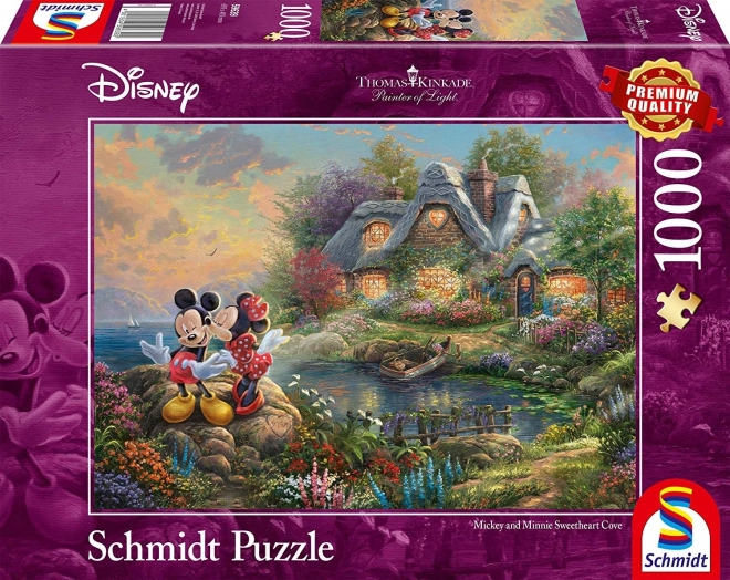 Mickey és Minnie kedvenc puzzle 1000 darabos