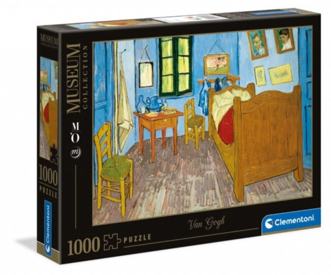 Van Gogh hálószoba Arlesben puzzle 1000 darabos – Clementoni Múzeum gyűjtemény