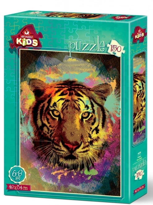 Művészeti puzzle tigris 150 darab