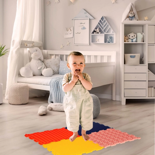 Ortopédiai szenzoros puzzle lábmasszázshoz